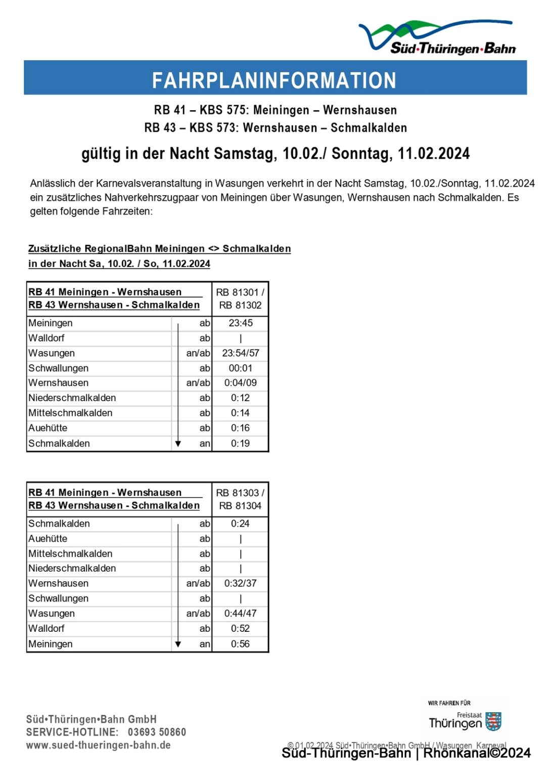 Sonderzug Nach Wasungen S D Th Ringen Bahn Bringt Narren In