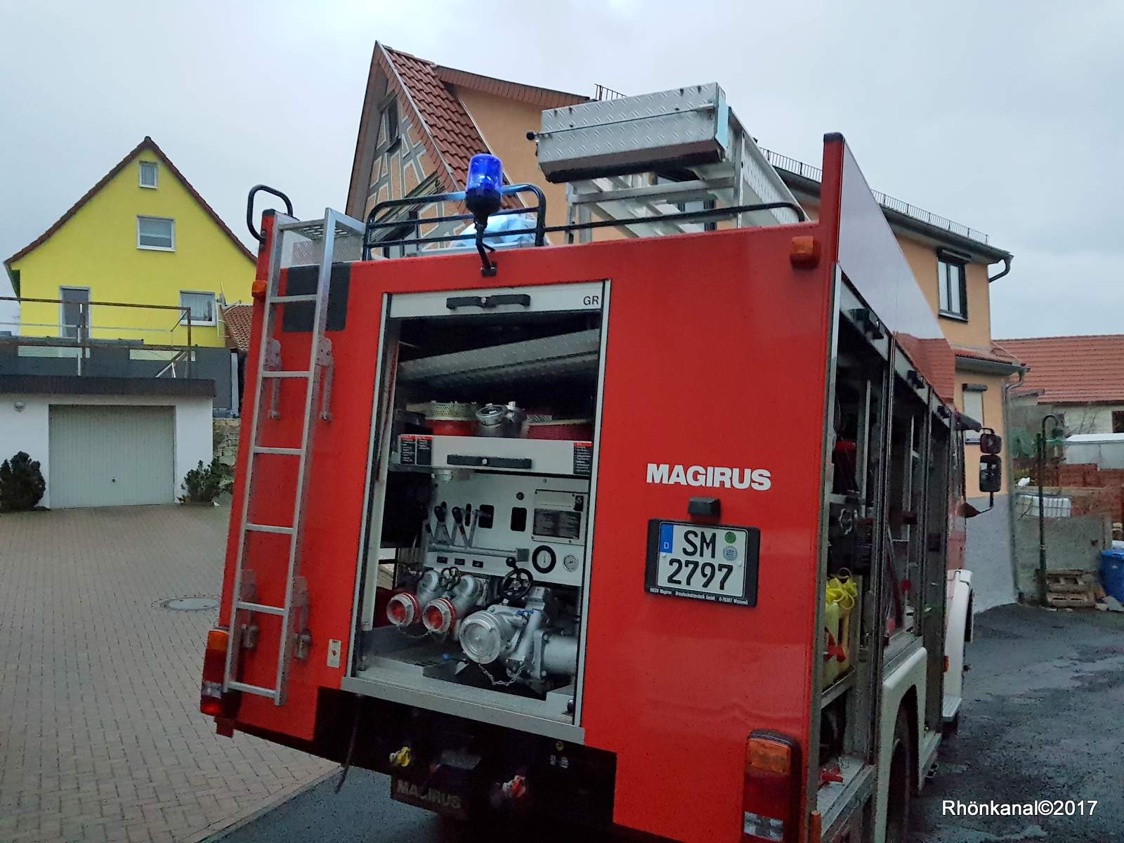 Schornsteinbrand in Kaltensundheim – glimpflich ausgegangen – Rhönkanal ...