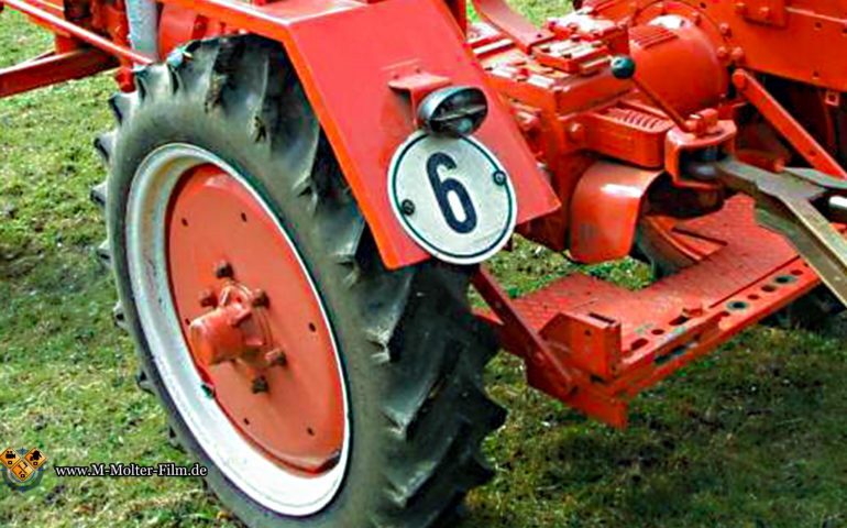 Traktor Anhänger Blechschild  6 km/h Geschwindigkeitsschild 