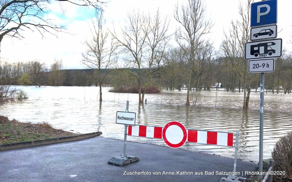 Vorsicht Vor Werra Hochwasser – Mehrere Straßen Gesperrt – Rhönkanal ...