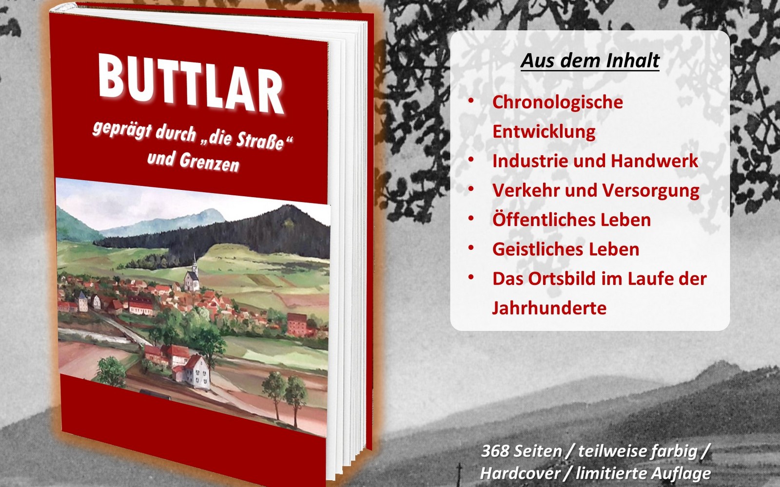 850 Jahrfeier Buttlar Ortschronik jetzt erschienen Gefeiert wird