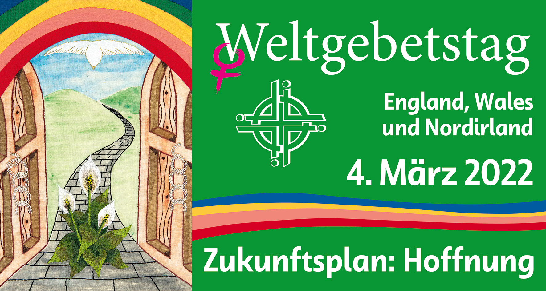 Zukunftsplan Hoffnung Weltgebetstag am 4.3.22 Rhönkanal Schafe