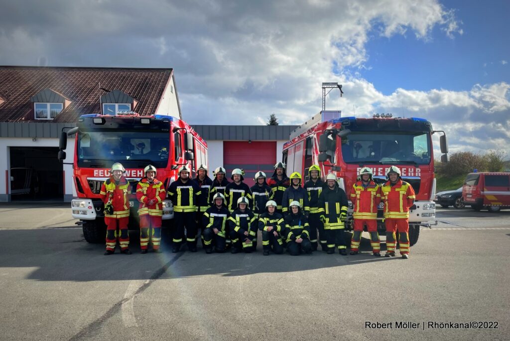 Feuerwehr Ausbildung in Wasungen 18 neue Maschinisten geschult