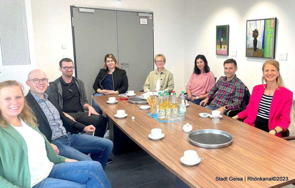 Austausch von Erfahrungen Stadt WerraSuhlTal zu Gast in Geisa