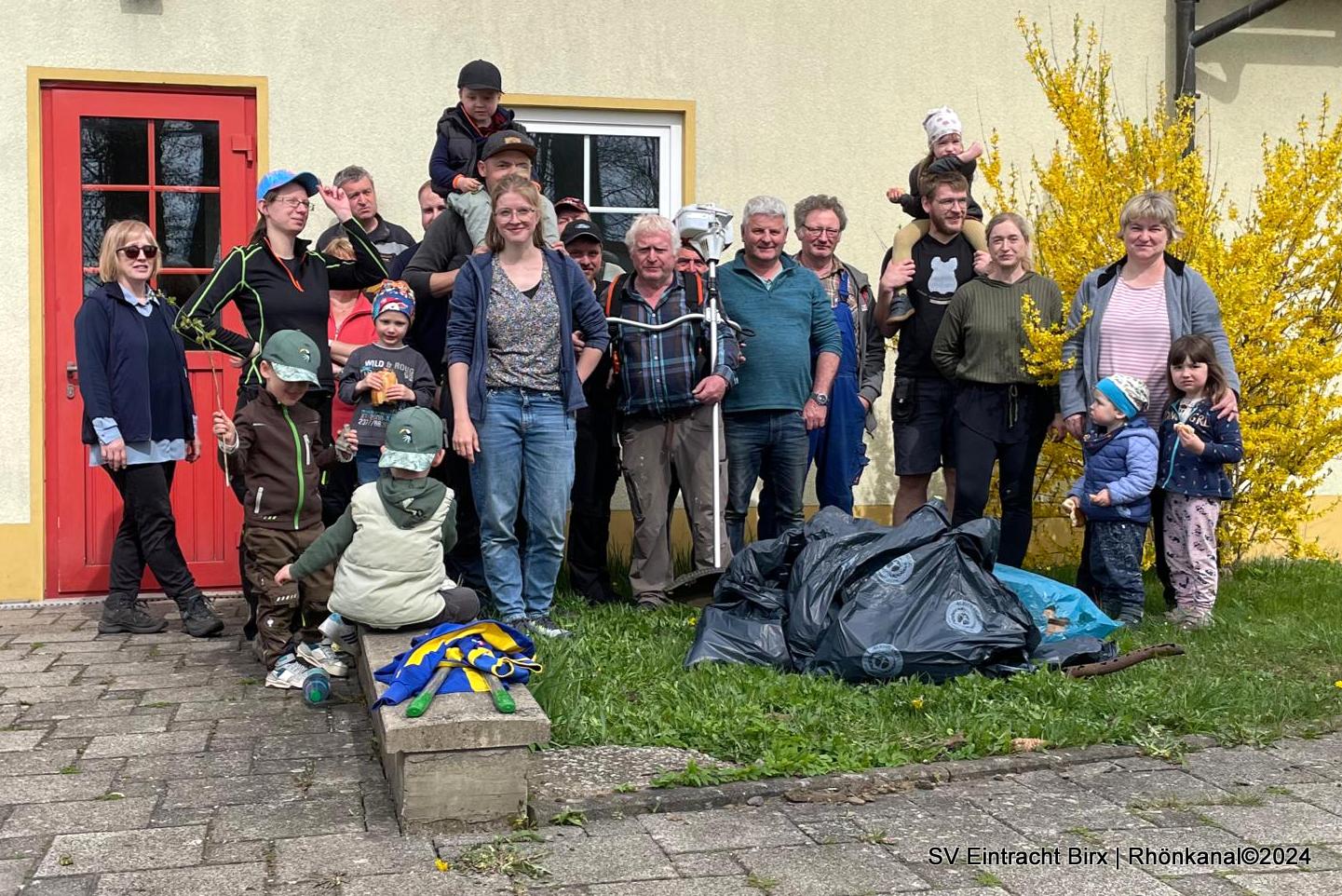 Starkes Team bringt starke Leistung Frühjahrputz in Birx stärkt den