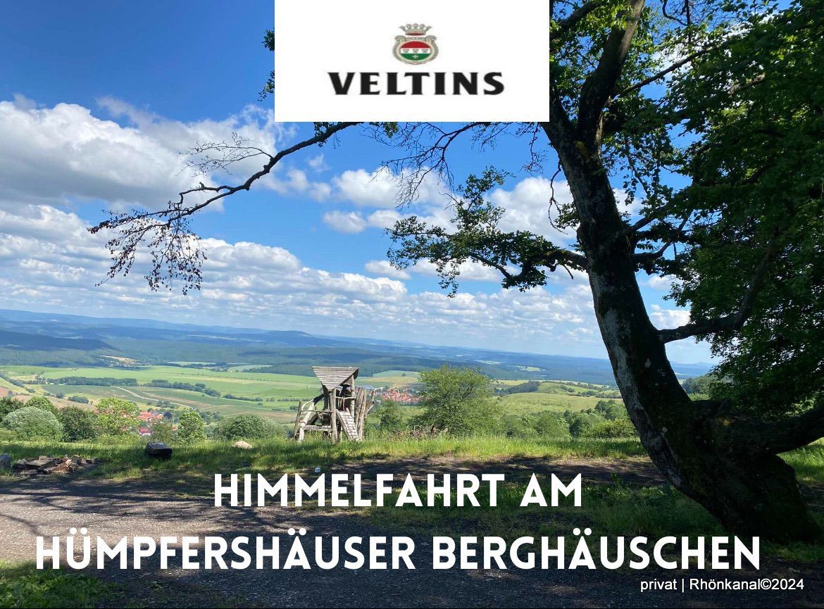 Himmelfahrt am Hümpfershäuser Häuschen Für das leibliche Wohl ist 9.5.24 Rhönkanal