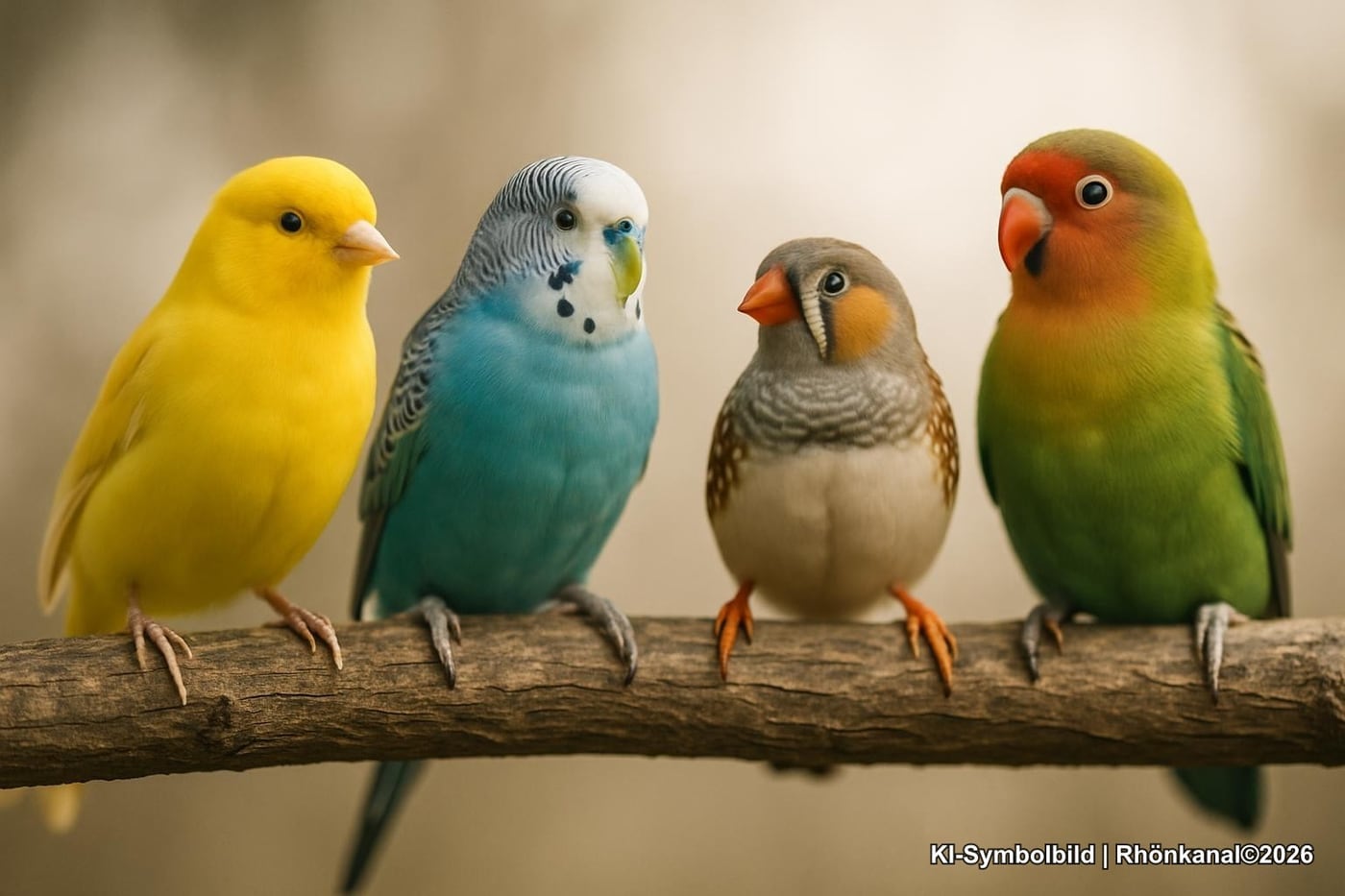 Vogelzüchter aus Hessen präsentieren bei der Landesschau ihre Nachzuchten in Wüstensachsen.